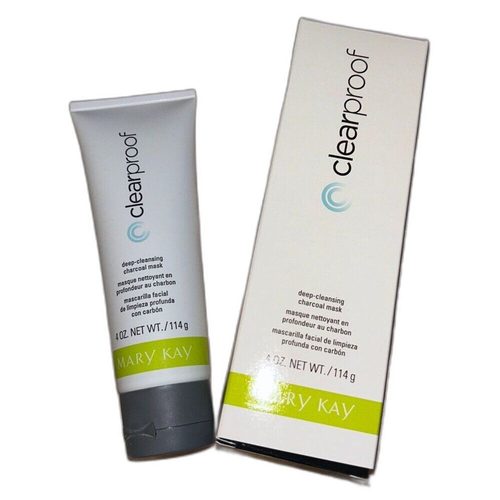 NEW Mary Kay clearproof Deep Cleansing Charcoal Mask 4 OZ.